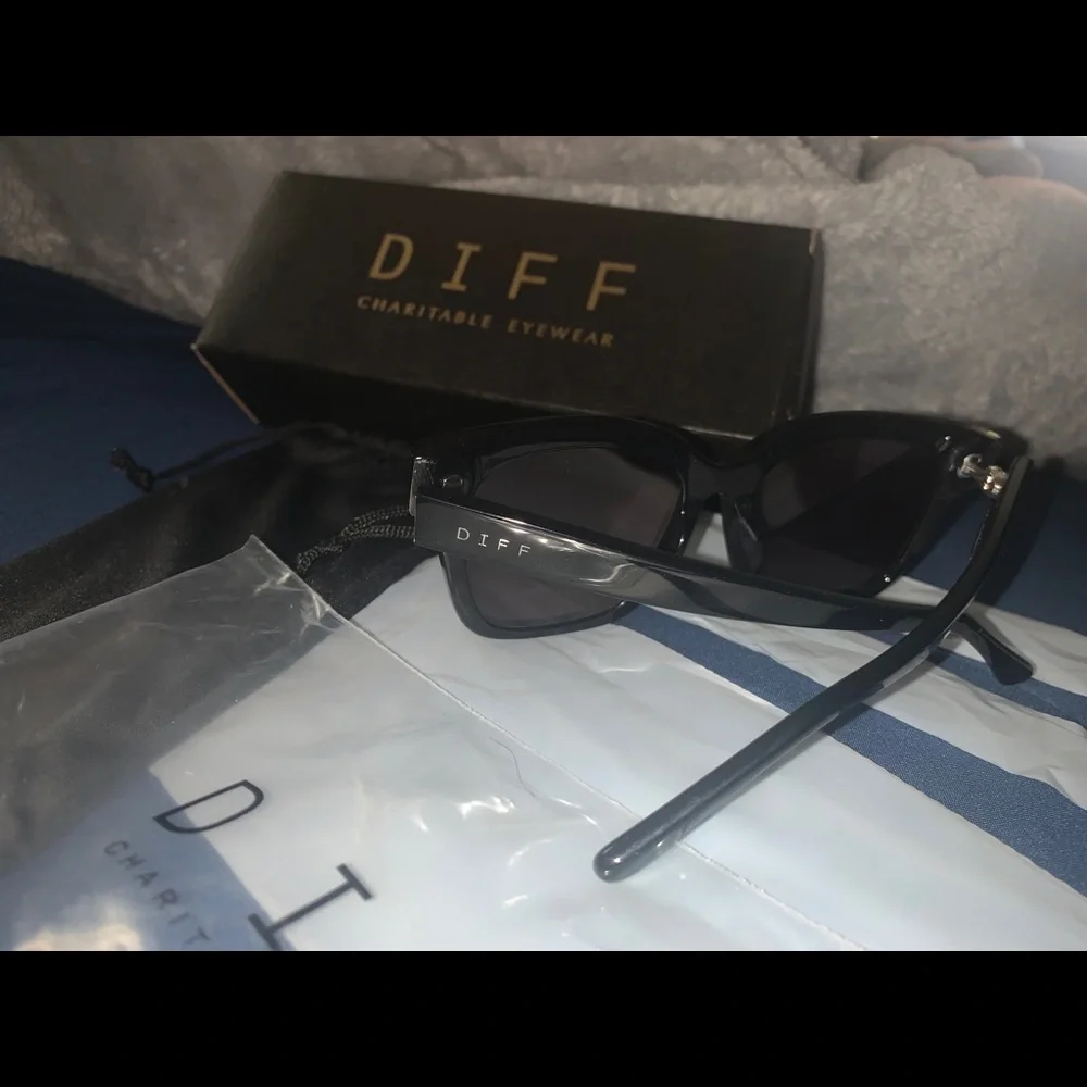 Diff Eyewear Lil Bella Black Kids Sunglasses